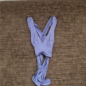 blue going out top